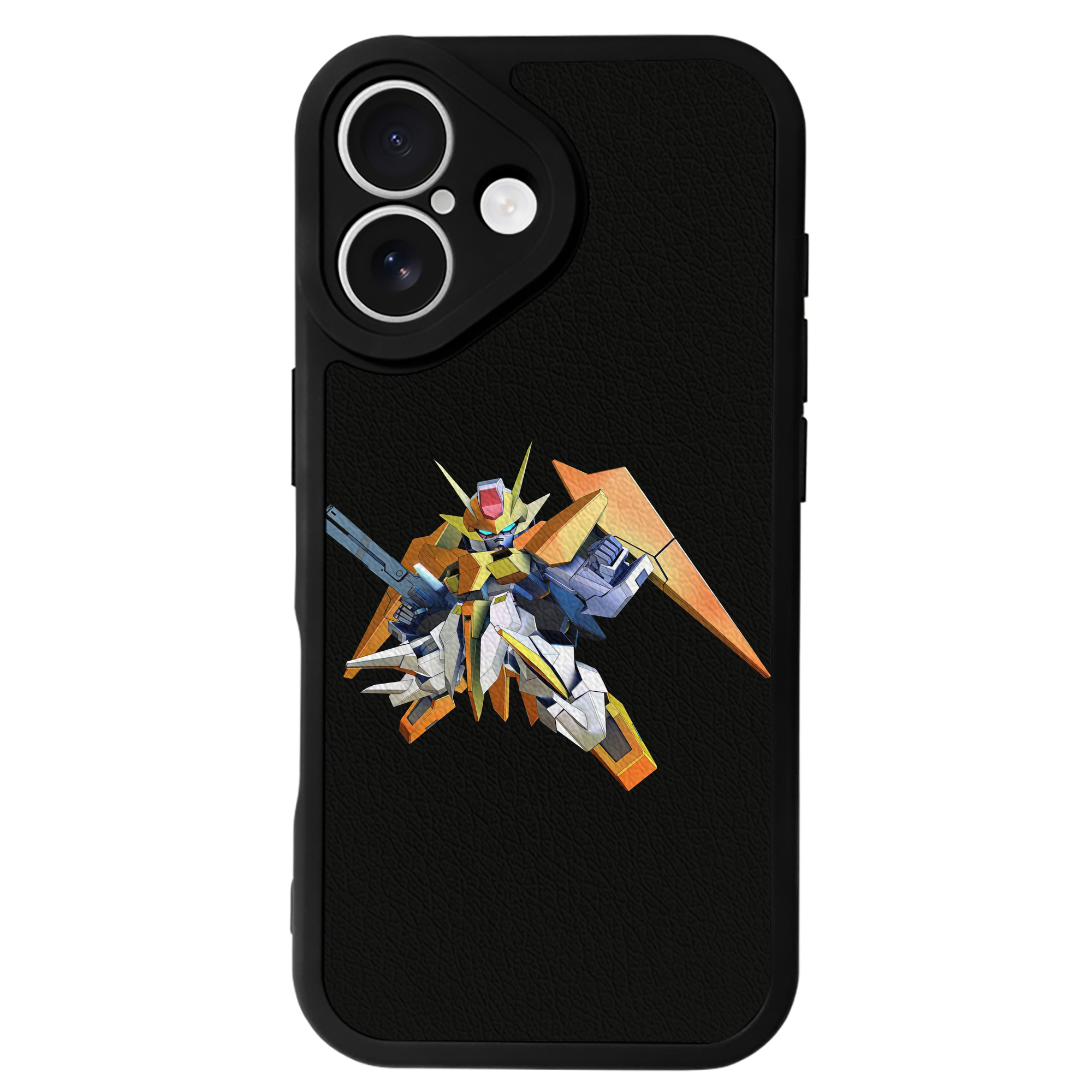 （画像用） 機動戦士ガンダム Mobile Suit Gundam 【iPhone 16シリーズ対応】シリコンスマホケース（レザー調） 材質：シリコン